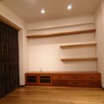 東京のオーダー家具ユウキが作った取り壊される旧家で使われていた部材で作る家具