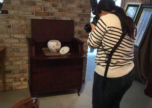 ご供養家具の新商品を大倉陶園様で撮影させていただきました。
