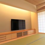 東京のオーダー家具ユウキが作った和室の収納カウンター
