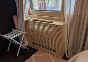 置き型エアコンのカバー