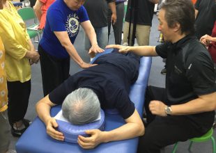 「気導術」の訓練に行ってきました。