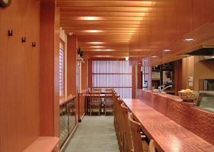 日本料理店の内装工事