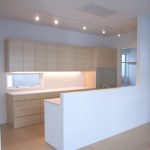 東京のオーダー家具ユウキが作った大型引出しのキッチン収納