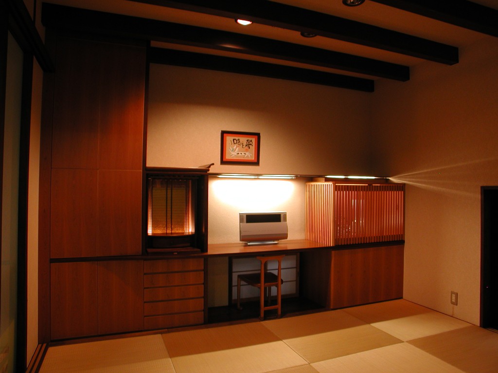 日本建築を凝縮させた和室収納家具