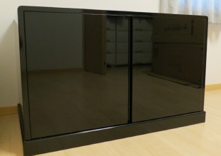 オーダー家具 雛人形台としてご使用の黒塗り家具