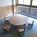 東京のオーダー家具ユウキが作った『保育園家具』神奈川県産の杉材