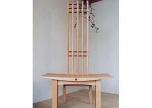 ソファ ・ 椅子 カバ無垢材の飾り椅子