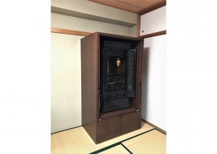 オーダー家具 『仏壇』を収納するための仏壇家具